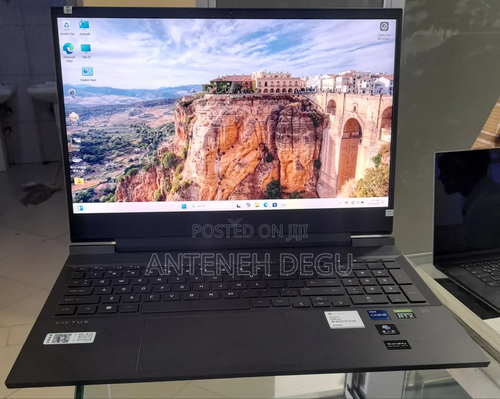 New Laptop HP Victus 16 16GB Intel Core I7 SSD 512GB