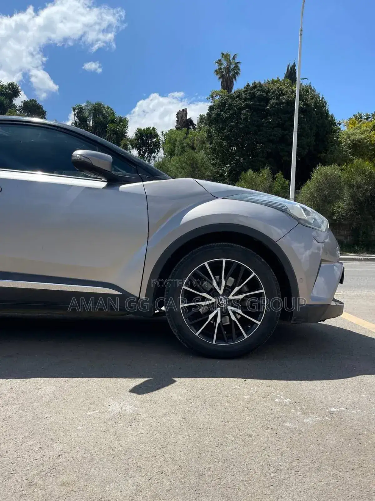 Toyota C-HR 2017 Silver