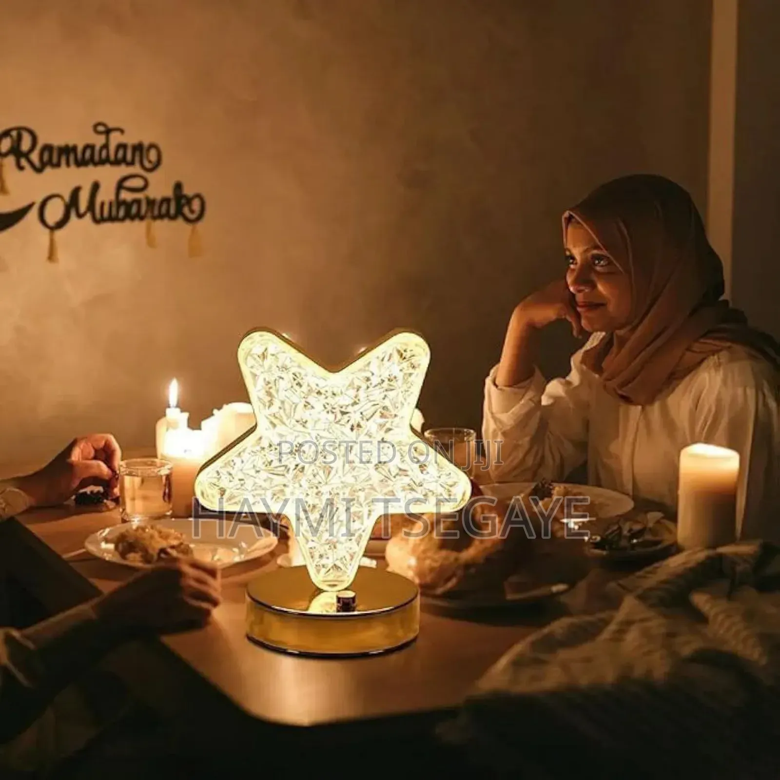 LED Crystal Table Lamp