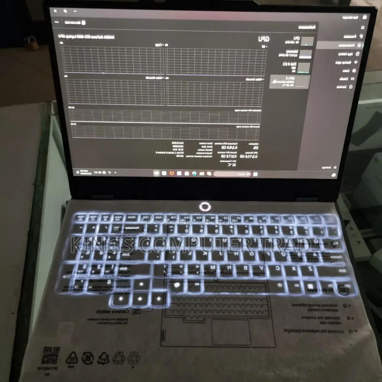 New Laptop Lenovo LOQ 15IRH8 8GB AMD Ryzen 7 SSD 512GB