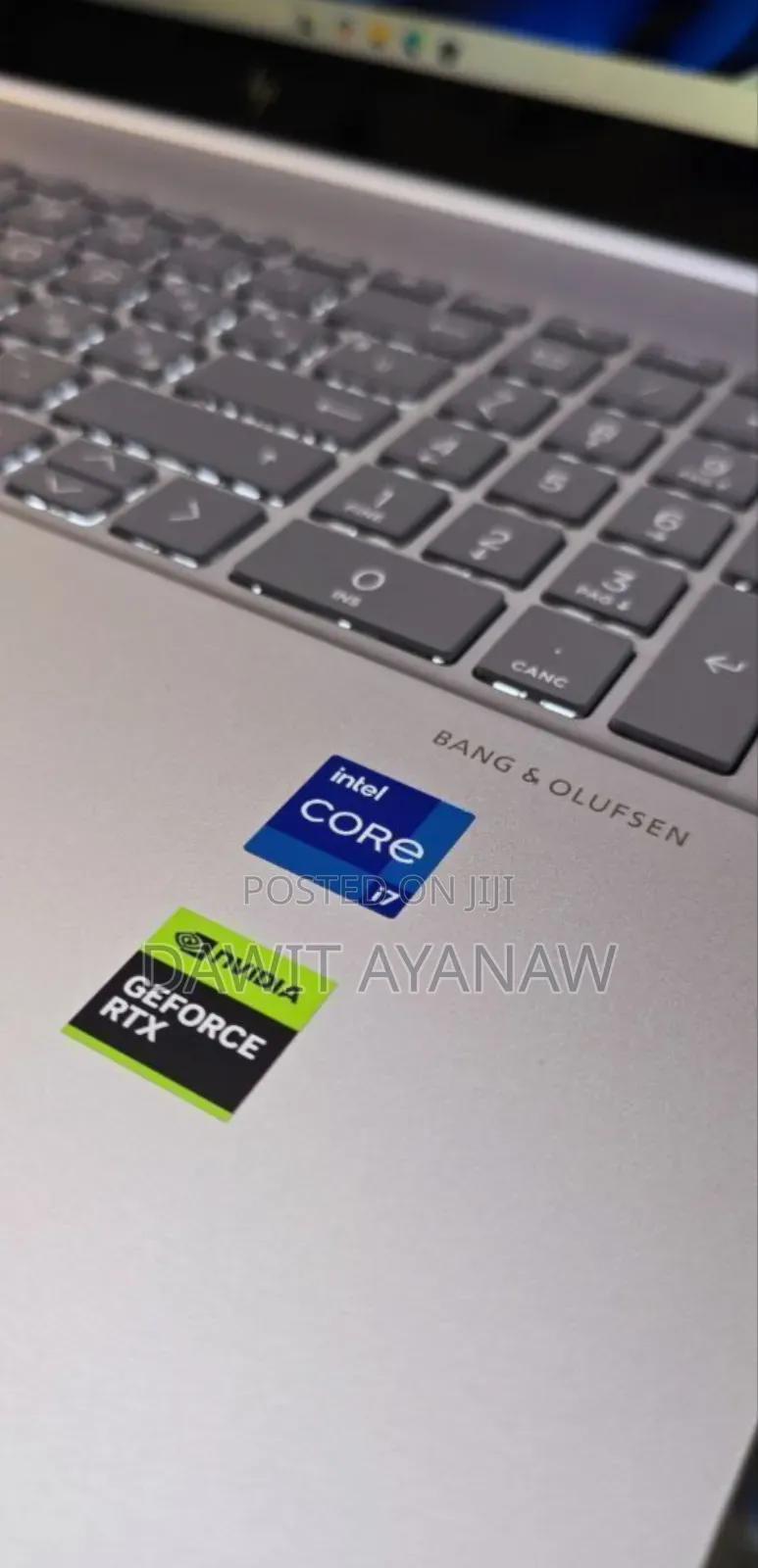 New Laptop HP Envy 17 16GB Intel Core I7 SSD 512GB