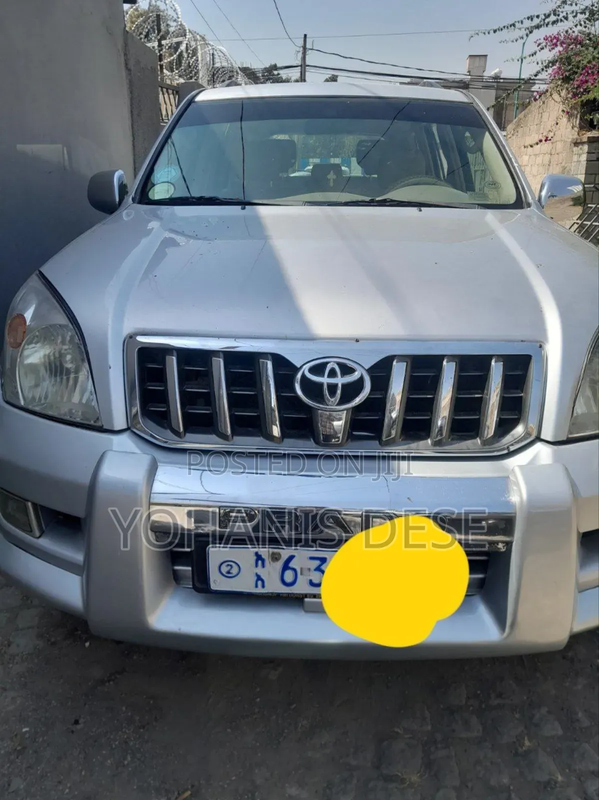 Toyota Land Cruiser 2005 Silver