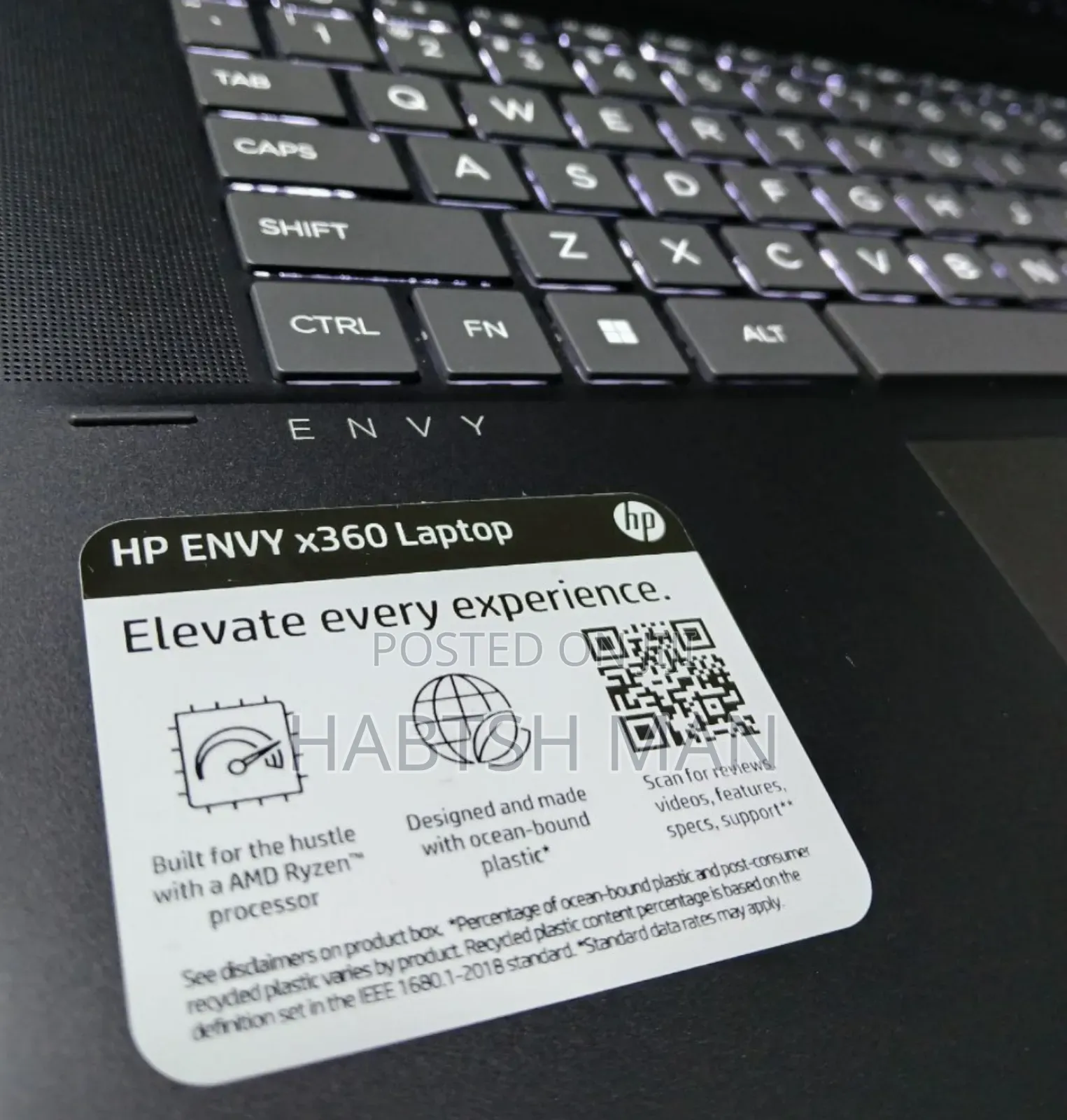 New Laptop HP Envy X360 16GB AMD Ryzen 5 SSD 512GB