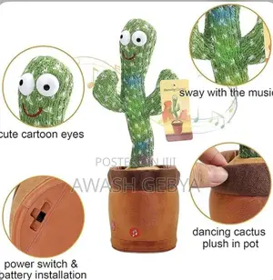 Dancing Cactus Toy