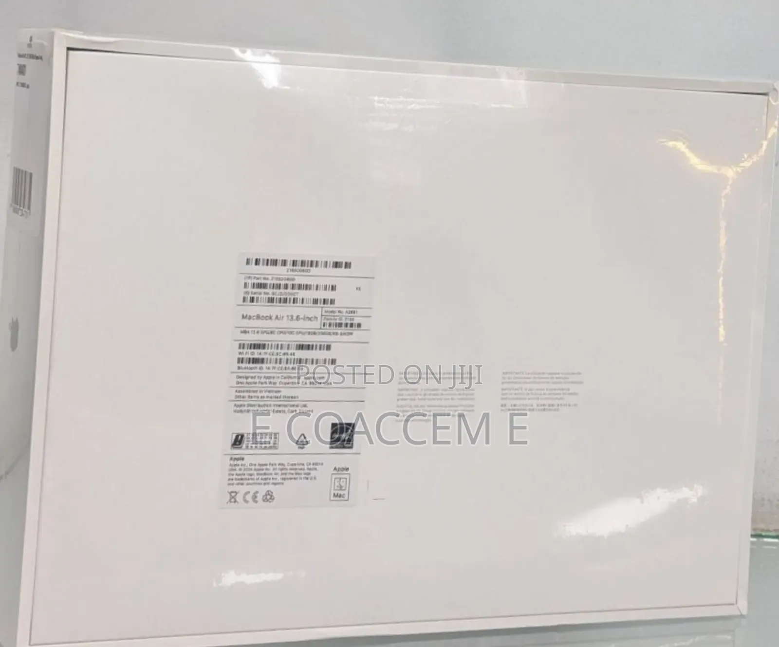 New Laptop Apple MacBook 16GB Apple M2 SSD 256GB