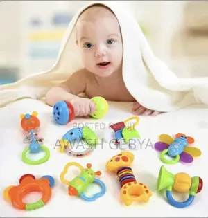 Photo - Children's Brain Development Toys With Different Shapes