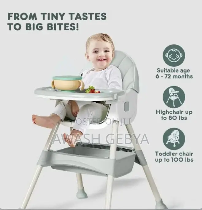 Multifunction Baby Feeding Chair Foldable High Chair