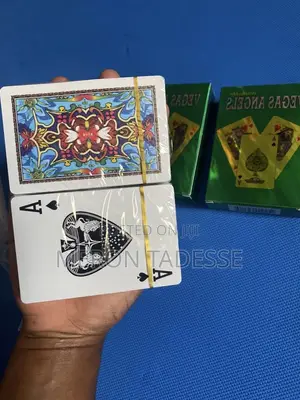 Poker Plastic Playing Cards የፕላስቲክ ካርታ ፤ የሚታጠብ ካርታ