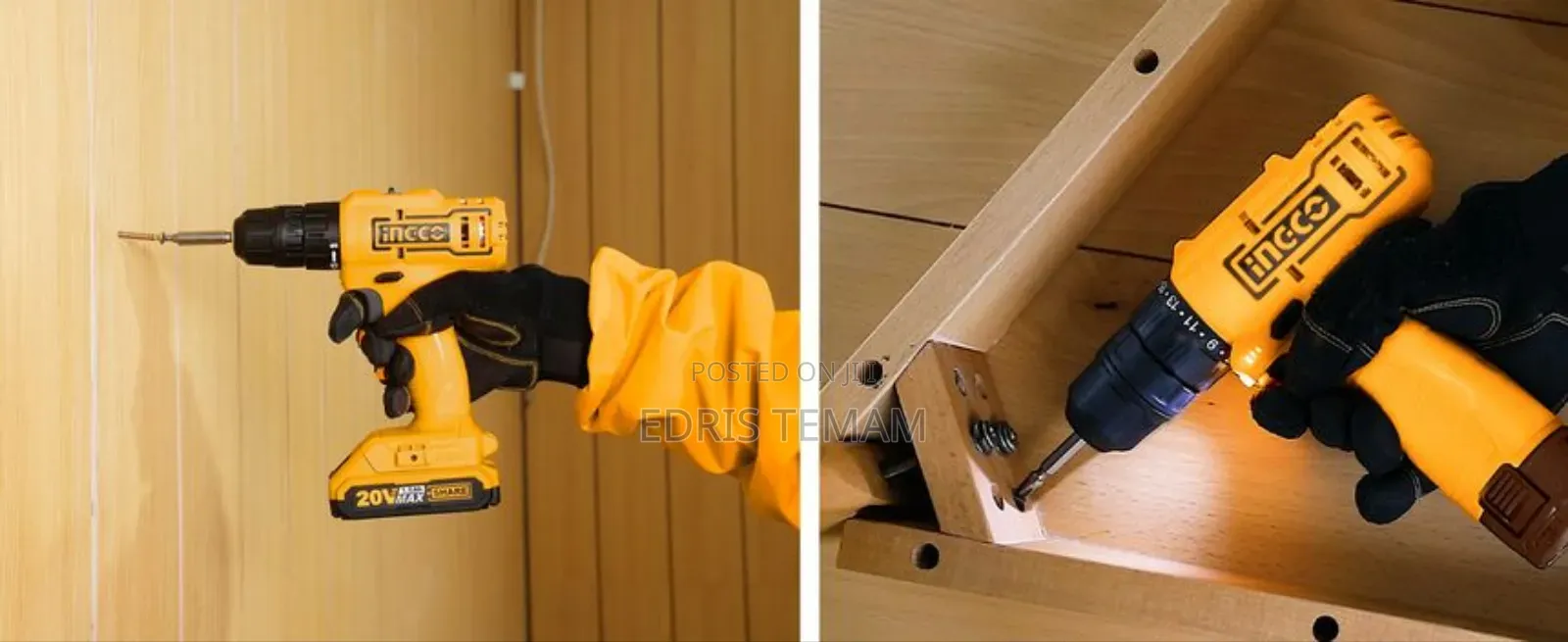 INGCO Charger Drill to Take Everywhere