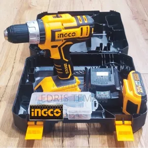 Photo - INGCO Charger Drill With It's Accessories