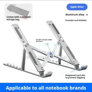 Photo - Foldable Laptop Stand Adjustable Portable