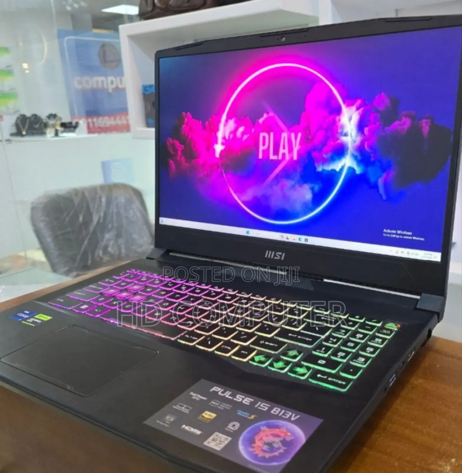 New Laptop MSI Pulse GL66 16GB Intel Core I7 SSD 1T