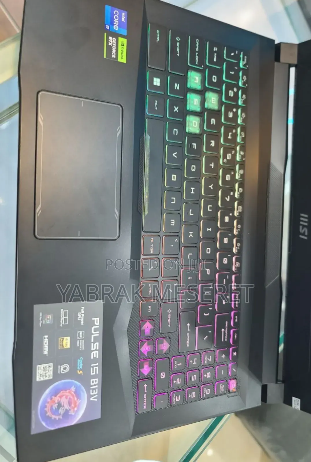 New Laptop MSI 16GB Intel Core I7 SSD 1T