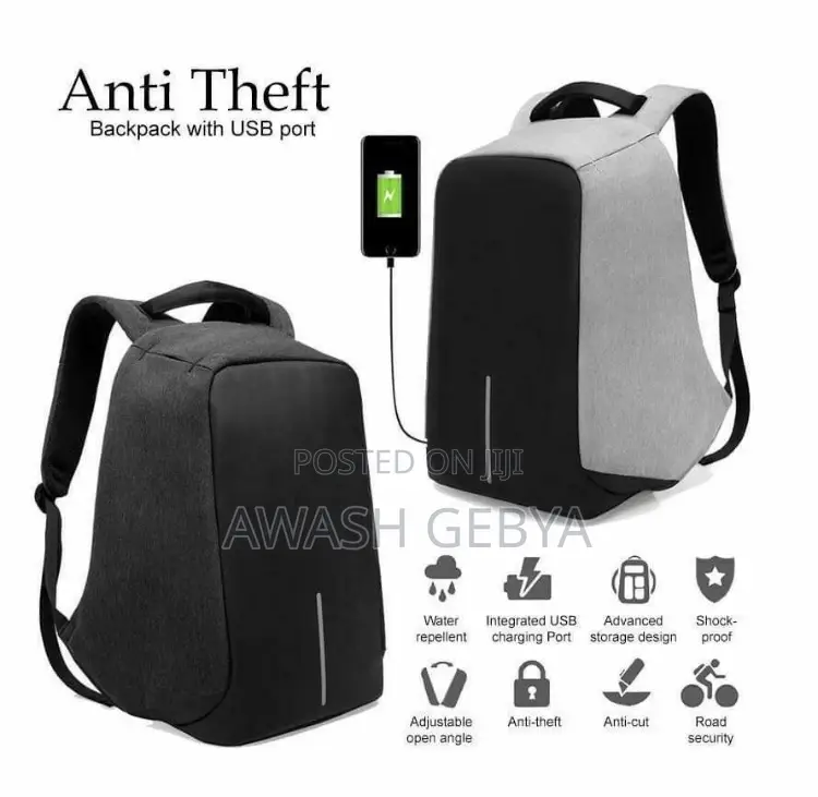 Anti-Theft Lightweight Backpack For Men Women