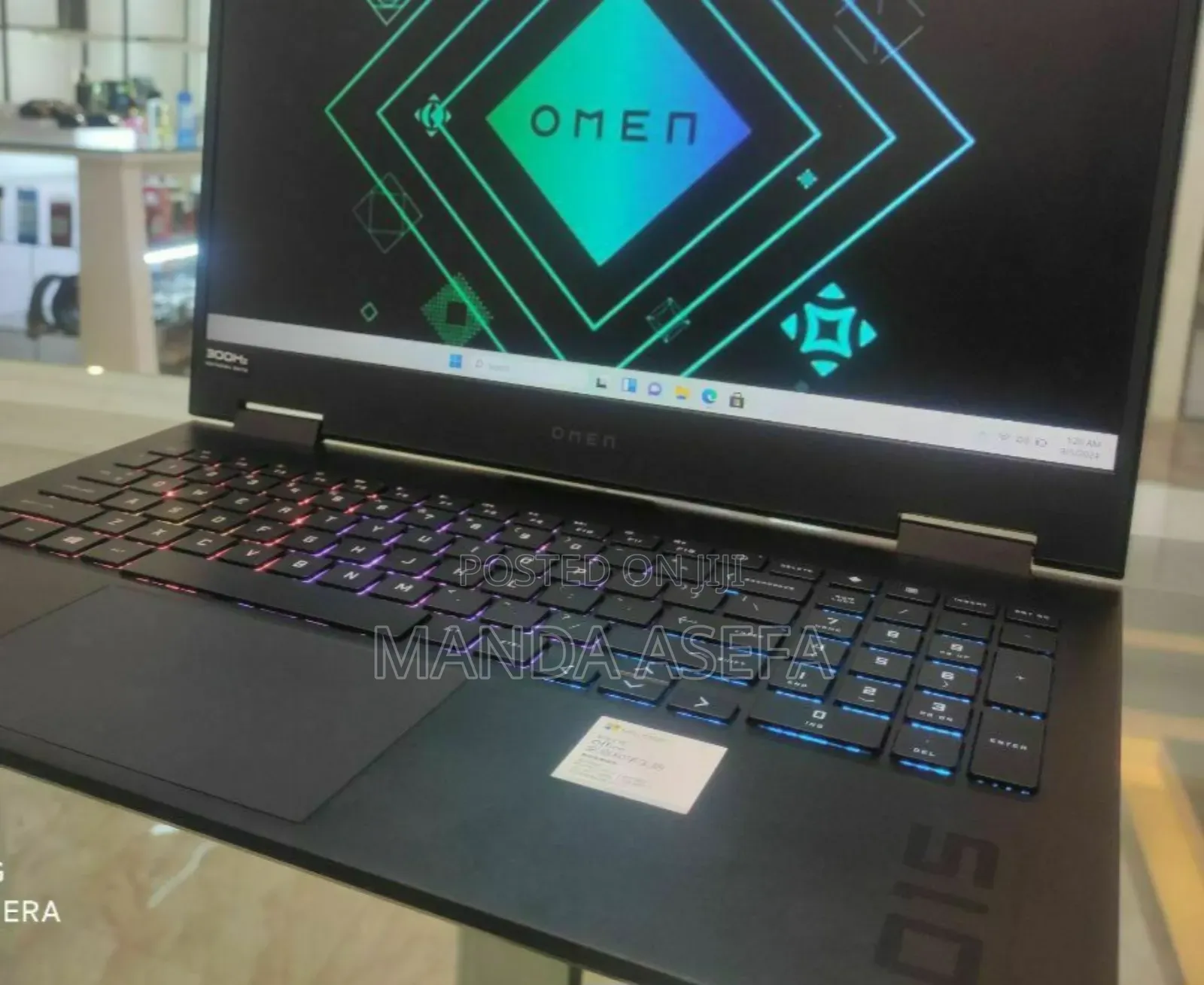 New Laptop HP Omen 15 16GB Intel Core I7 SSD 1T