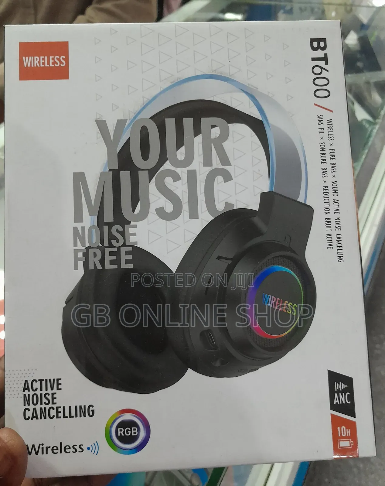 BT600 RGB Wireless Bluetooth Headset