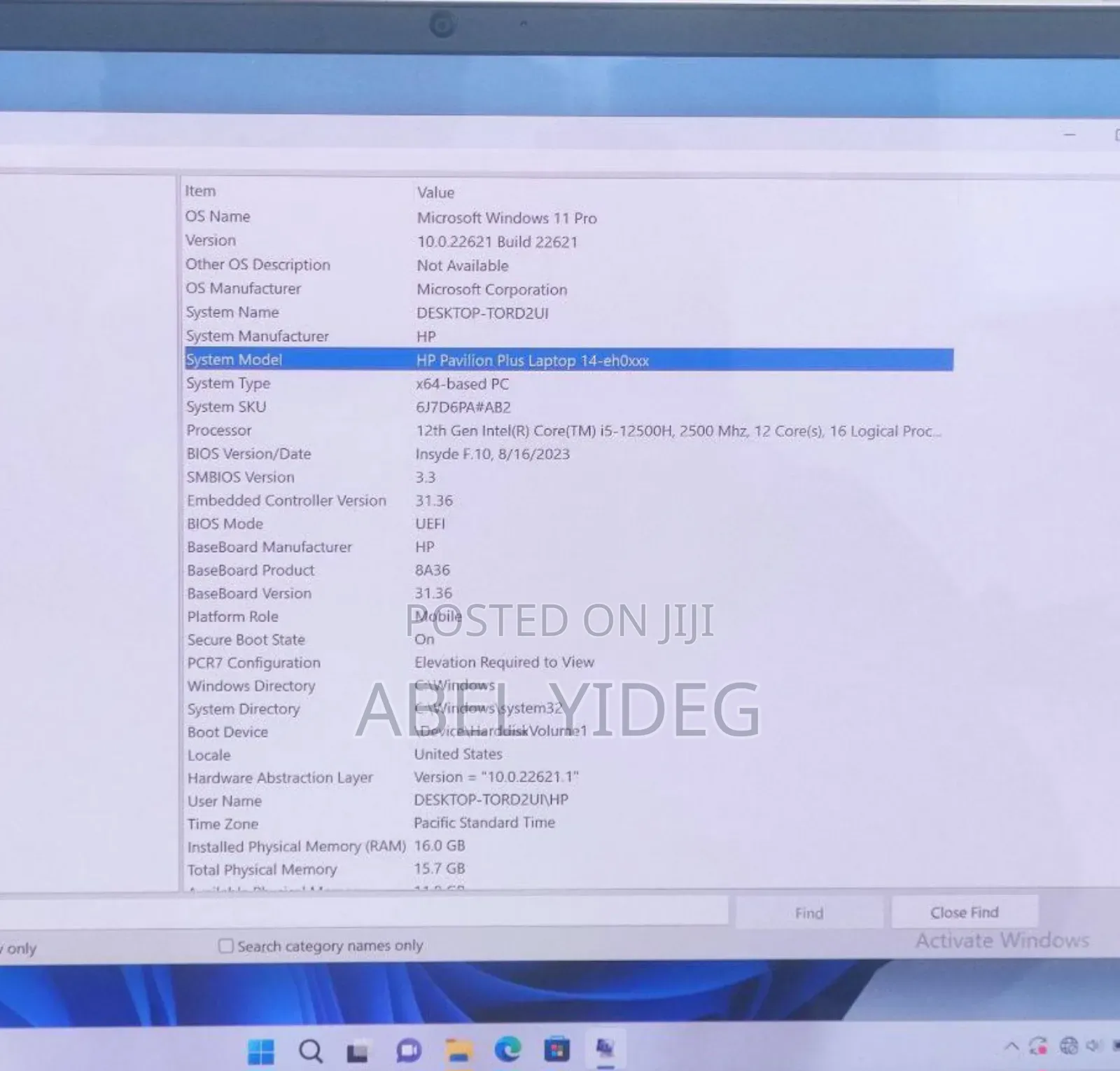 New Laptop HP Pavilion 14 16GB Intel Core I5 SSD 512GB