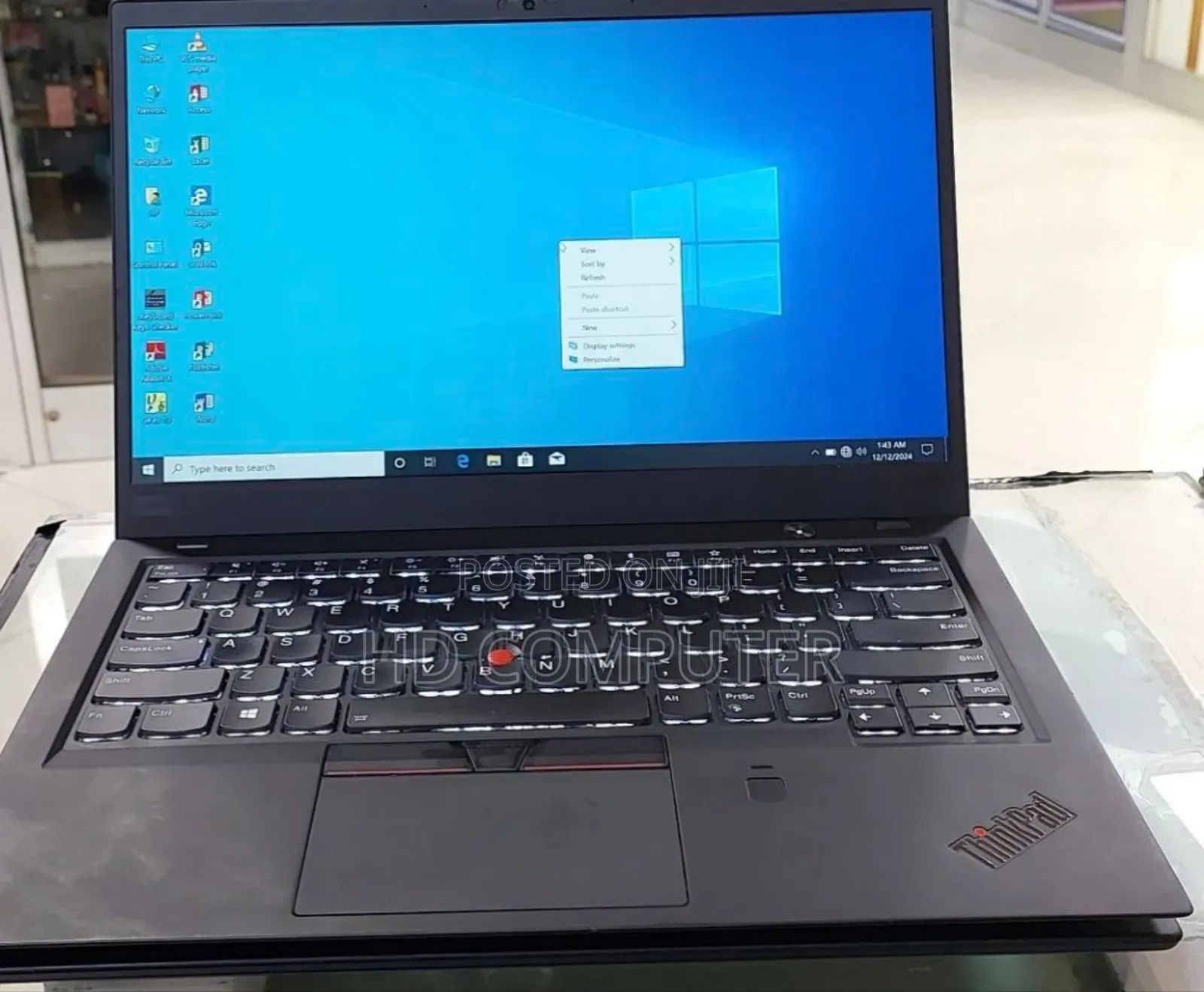 New Laptop Lenovo ThinkPad X1 Carbon 16GB Intel Core I5 SSD 512GB
