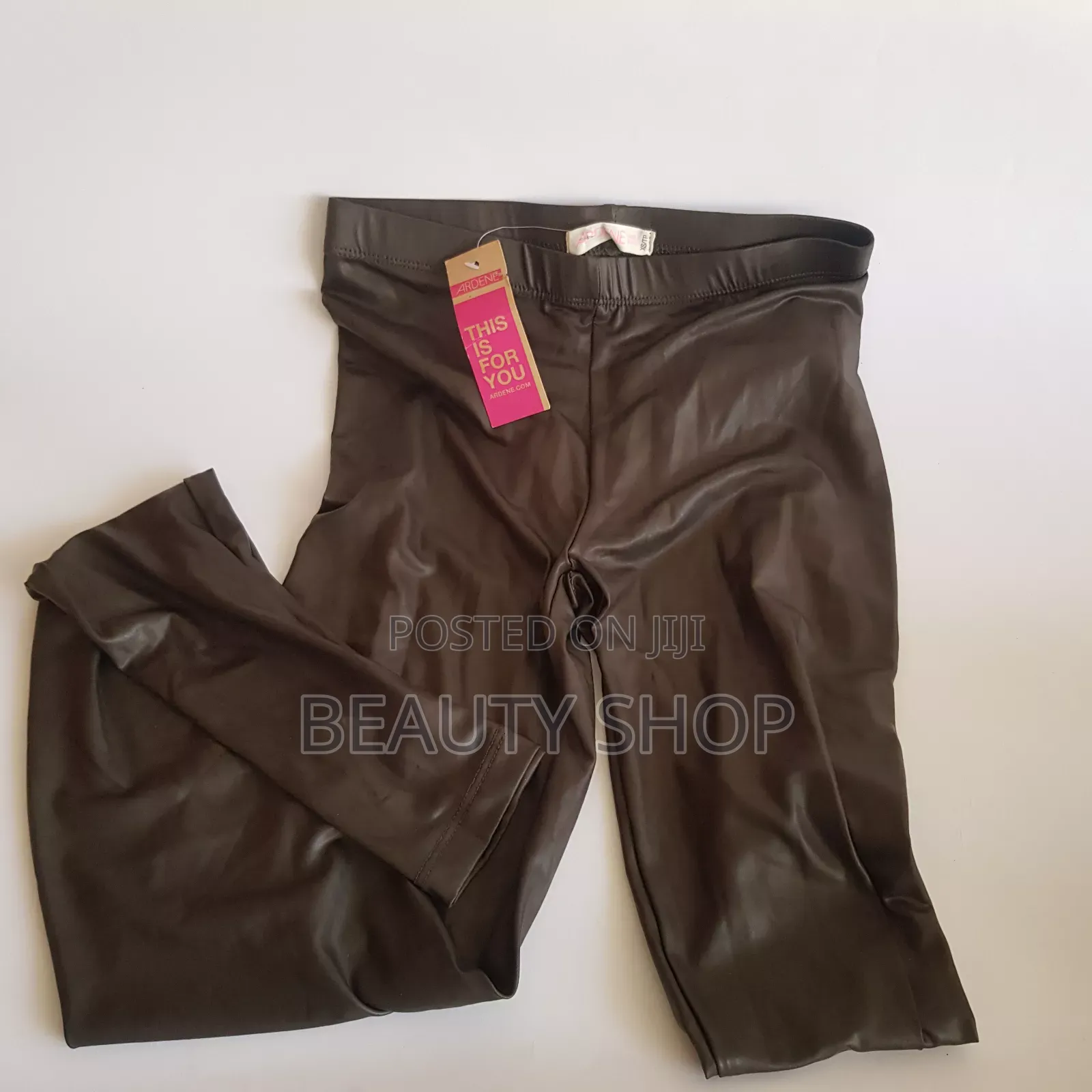 Women Leather Shiny ታይት( Leggings)