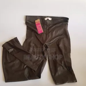 Women Leather Shiny ታይት( Leggings)