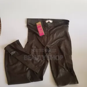 Women Leather Shiny ታይት( Leggings)