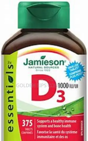 Original Jamieson Vitamin D3 1000IU (2 X 375 Tab) 750 Count