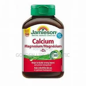 Jamieson Calcium Magnesium With Vitamin D3, 500 Caplets