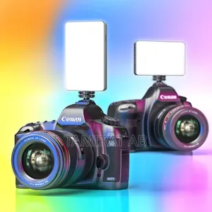 M12 LED Rechargeable Tricolor Square Photography Video Light