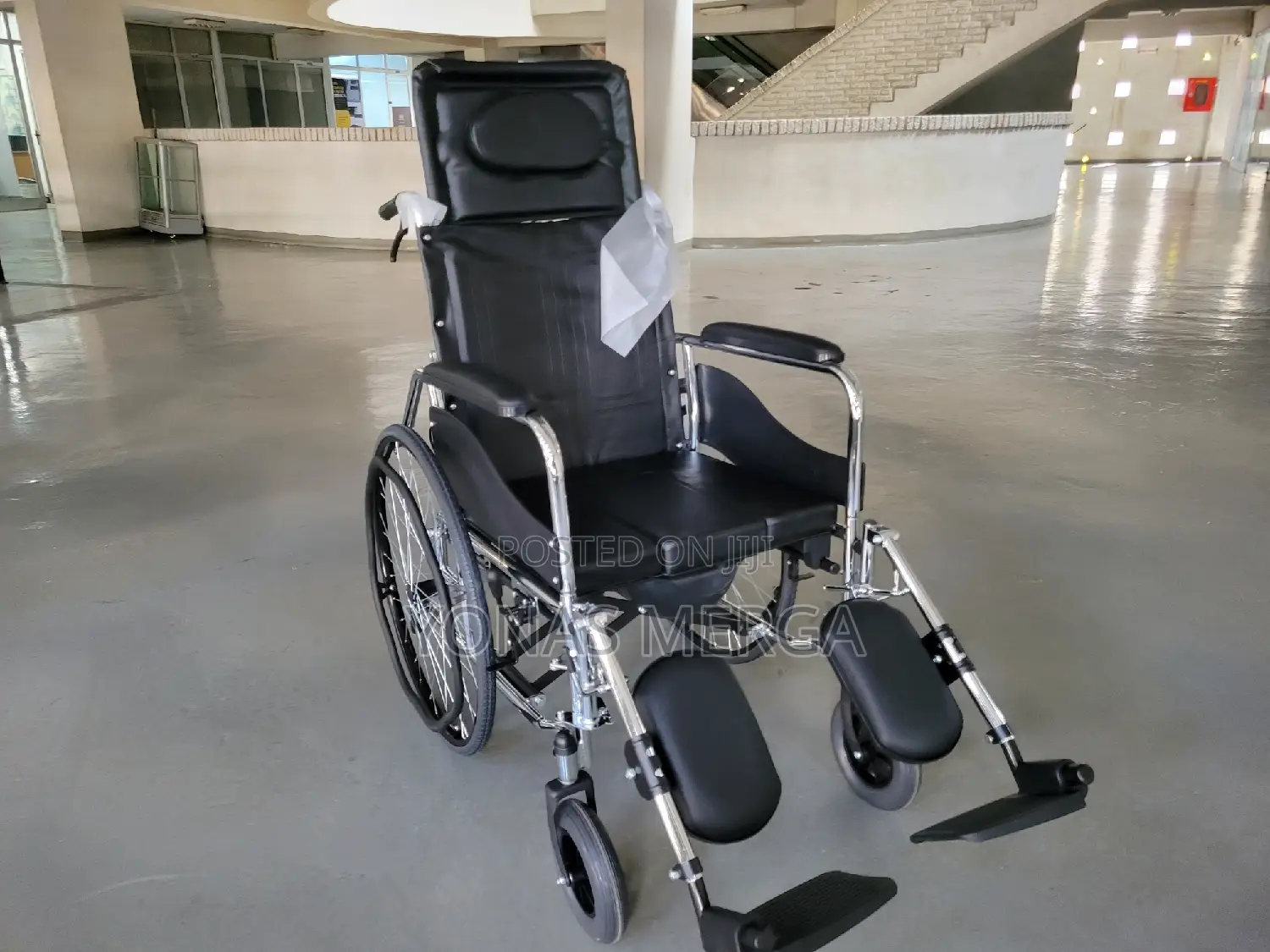 ፖፖwheelchair踩ዊልቼር*Wheelchair Recliner W/Detachable Armrest