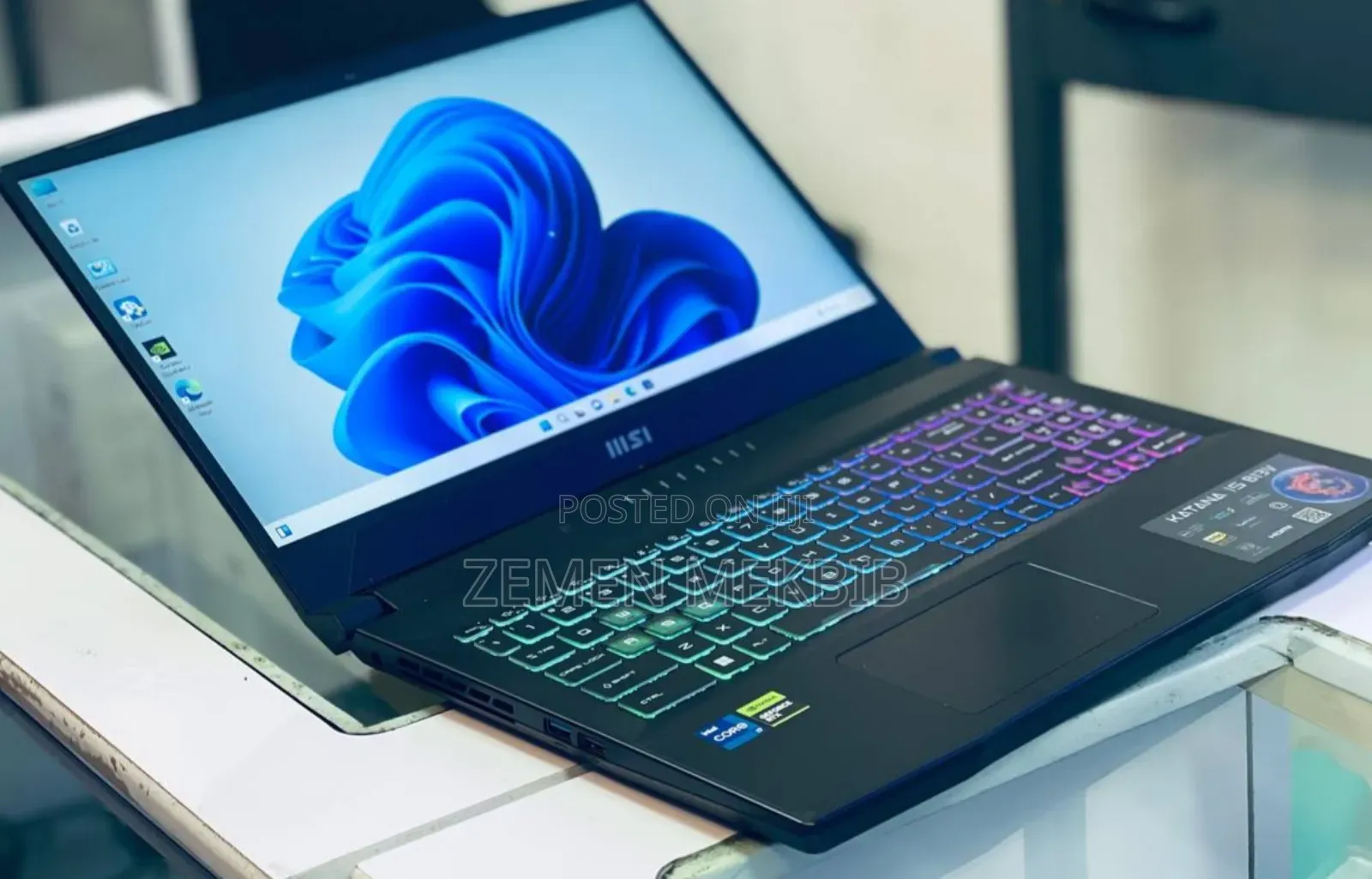 New Laptop MSI GF63 16GB Intel Core I7 SSD 1T