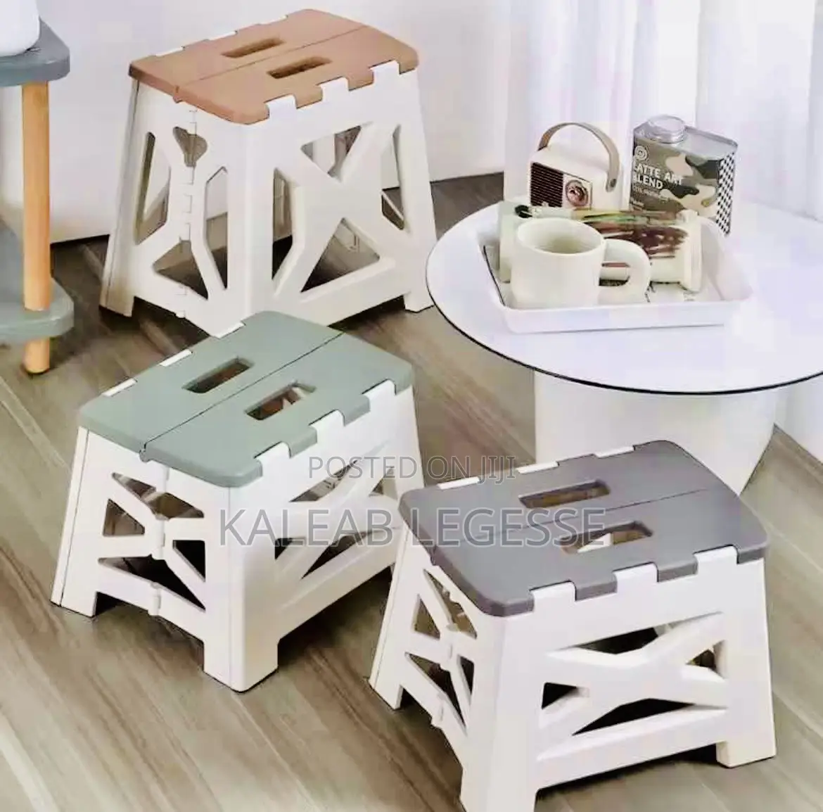  Portable Folding Stool(ለጉዞ)