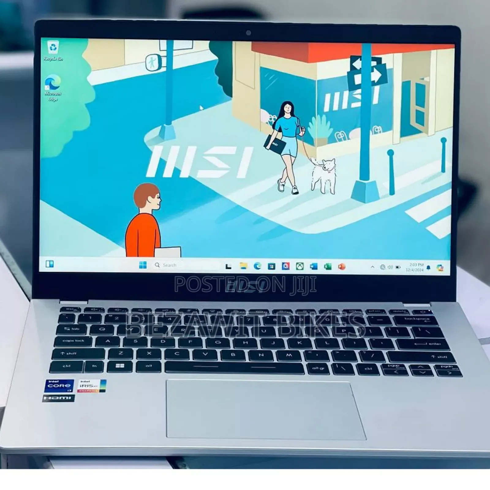 New Laptop MSI 16GB Intel Core I7 SSD 512GB