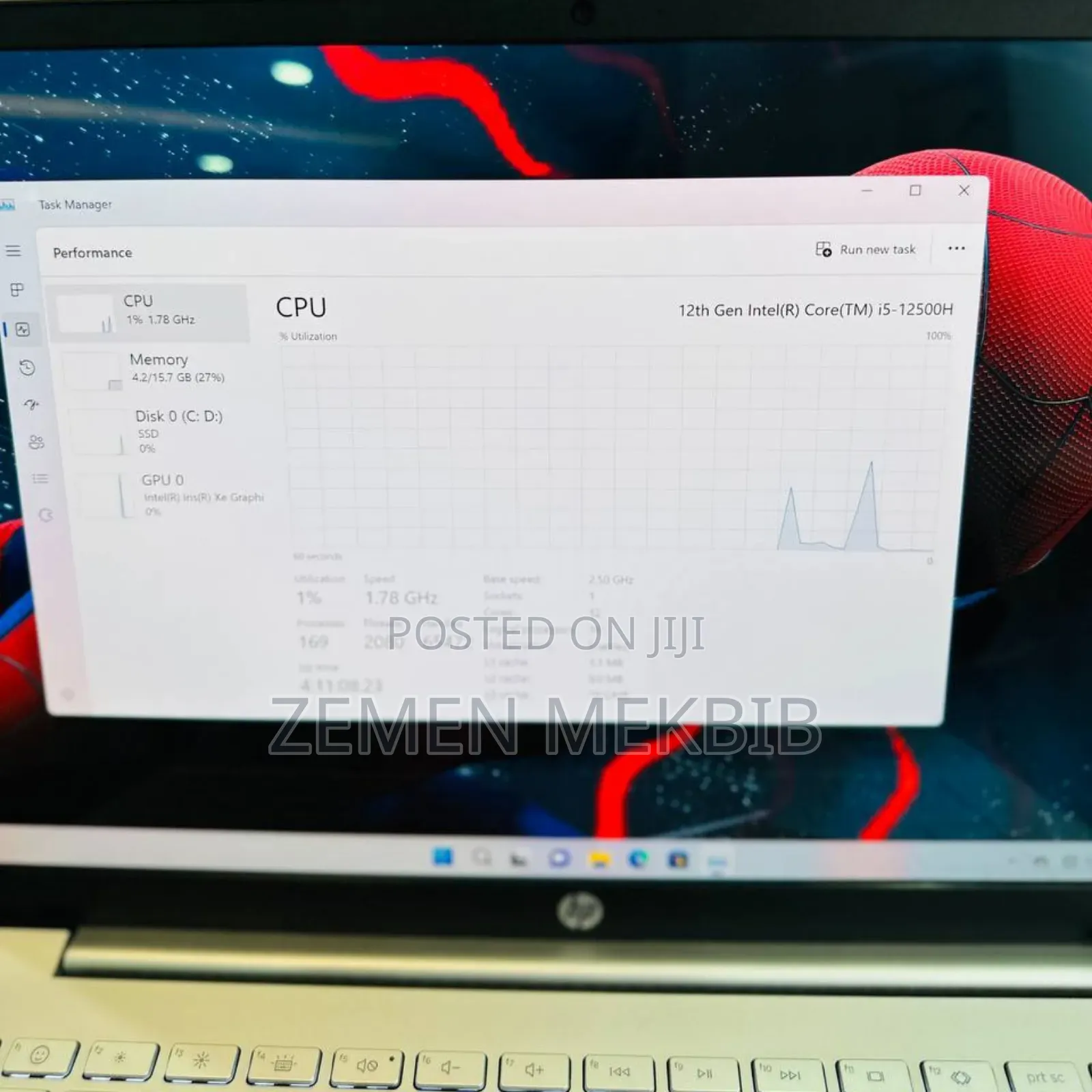 New Laptop HP 16GB Intel Core I5 SSD 512GB