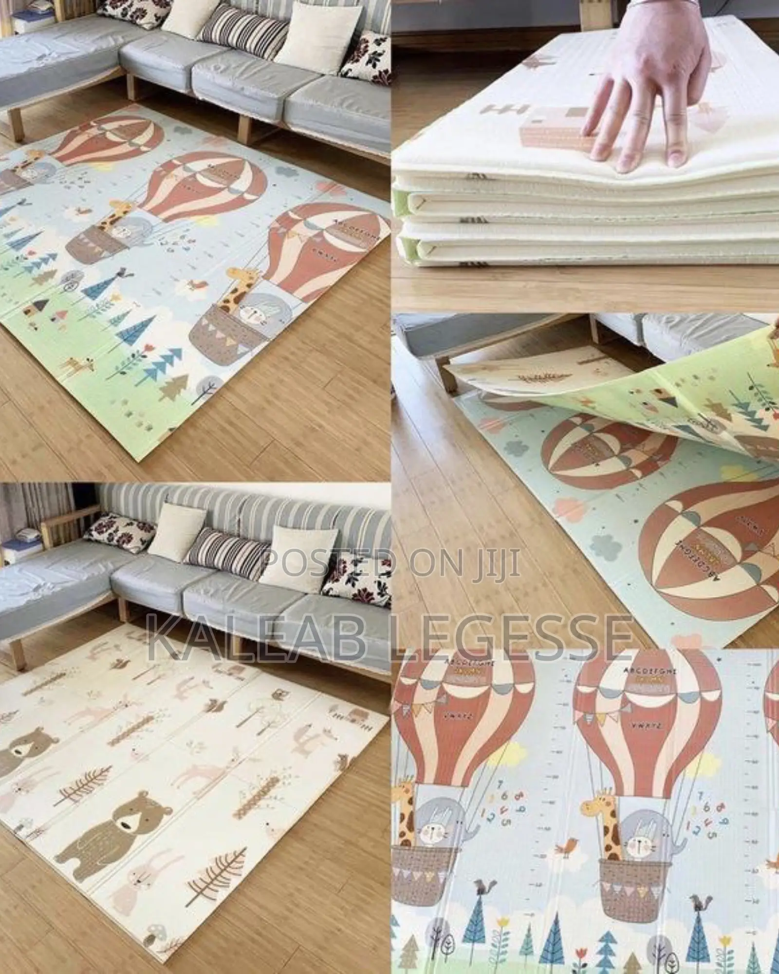 Double Side Baby Play Mat (Big Size)