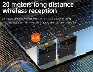 Original SX9 Professional Wireless Mic for Phones Cameras