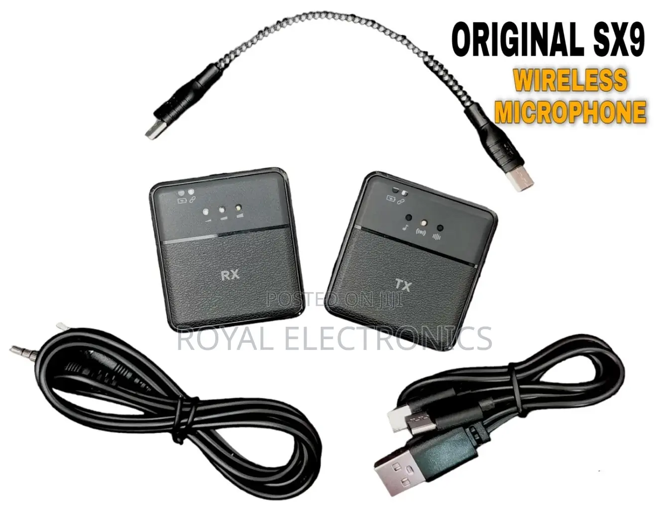 Original SX9 Smart Noise Reduction Clip on Microphone