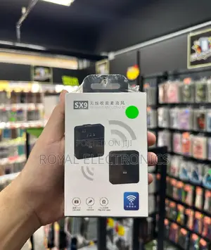 Original SX9 Smart Noise Reduction Clip on Microphone