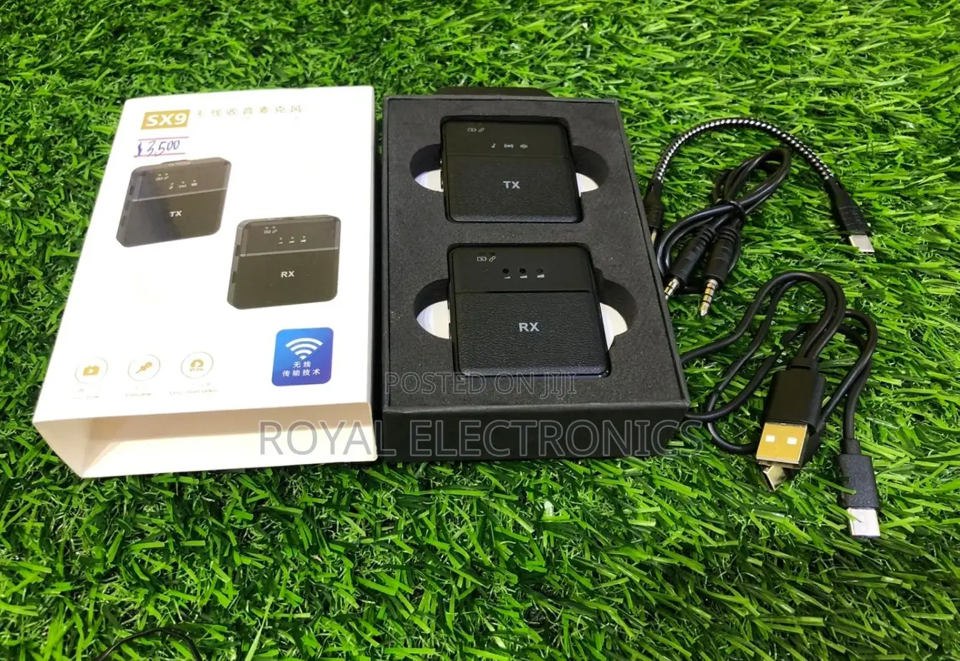 Original SX9 Smart Noise Reduction Clip on Microphone