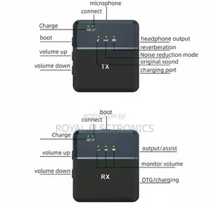 Original SX9 Smart Noise Reduction Clip on Microphone