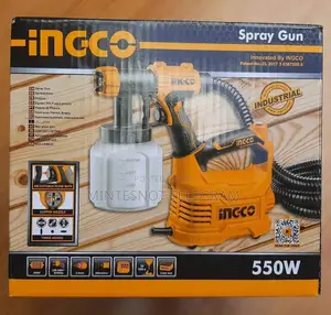 Ingco Spray Gun Compressor ቀለም መቀቢያ