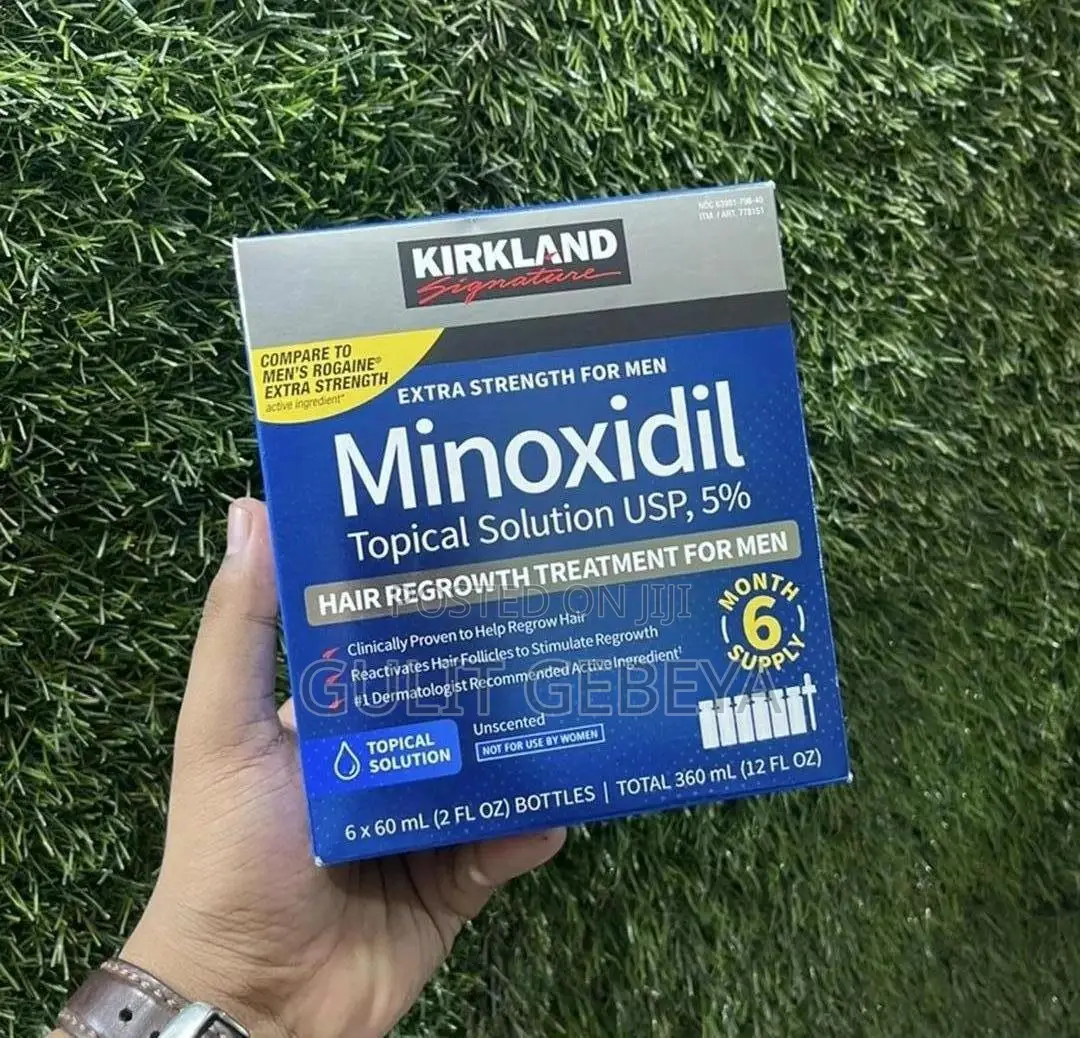 ኦርጅናል Minoxidil Kirjiland 5%