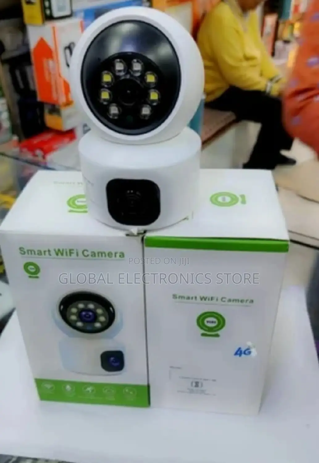 2 Lens ያለው CCTV Camera