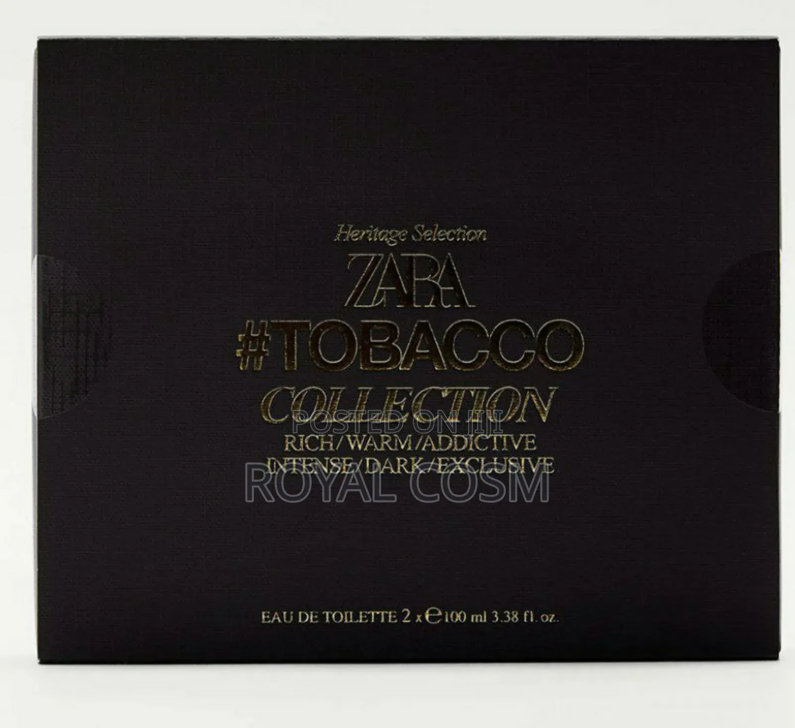 ZARA TOBACCO Collection Two in One EDT Perfume