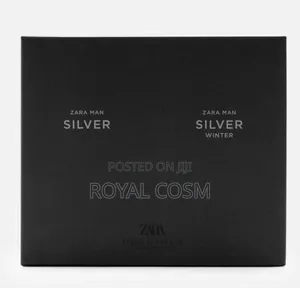 Zara Man Silver and Silver Winter Duo Perfume