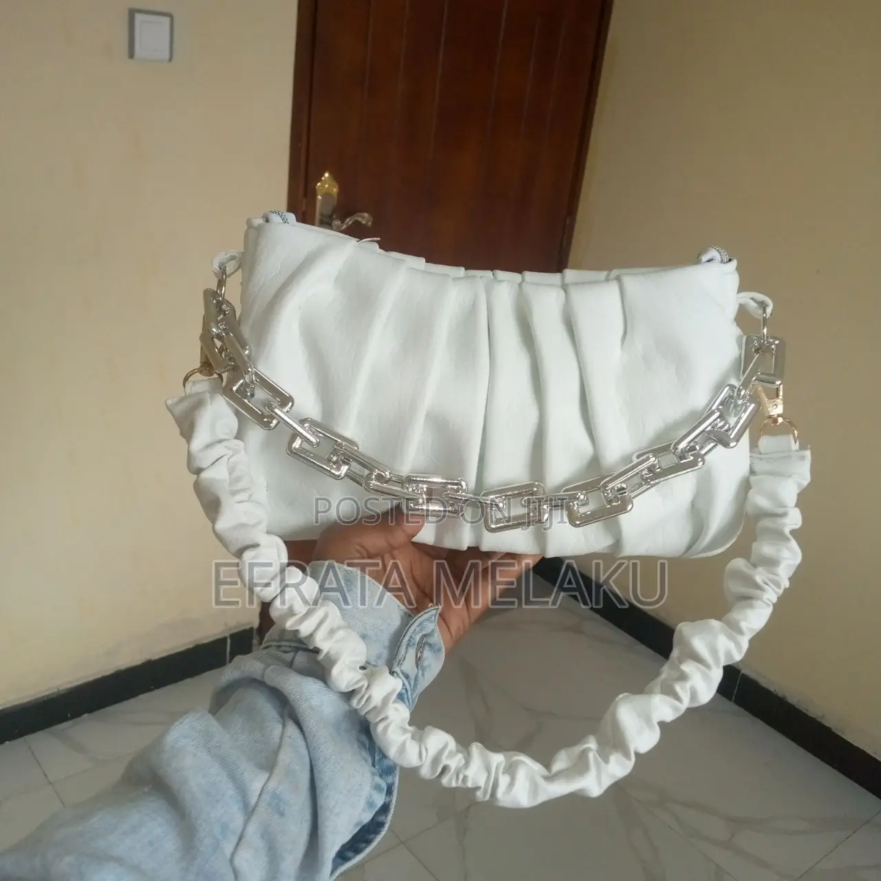 Pillow Clutch Puff Bag