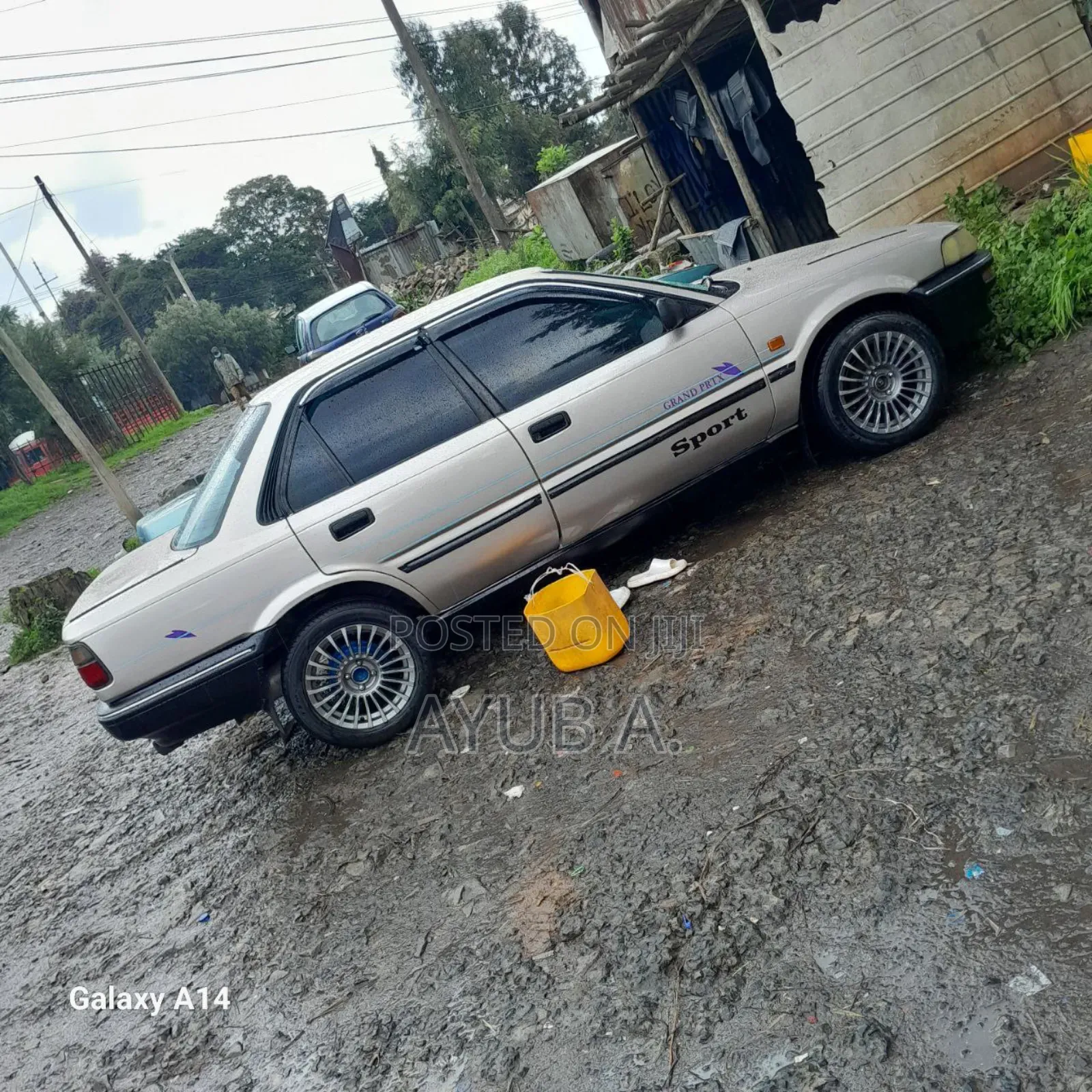 Toyota Corolla Sedan 1990 Silver