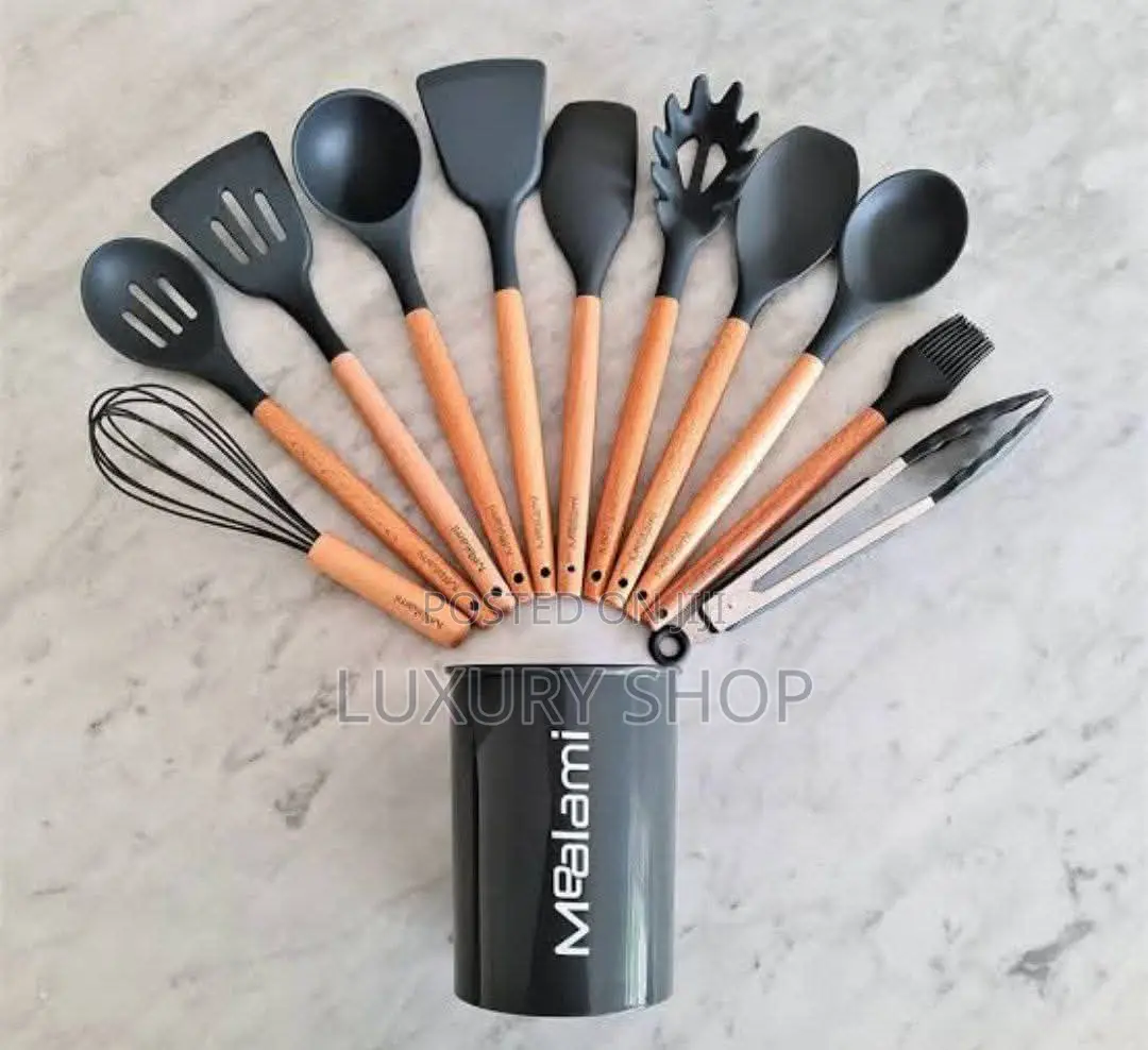 12pcs Silicon Utensils Set