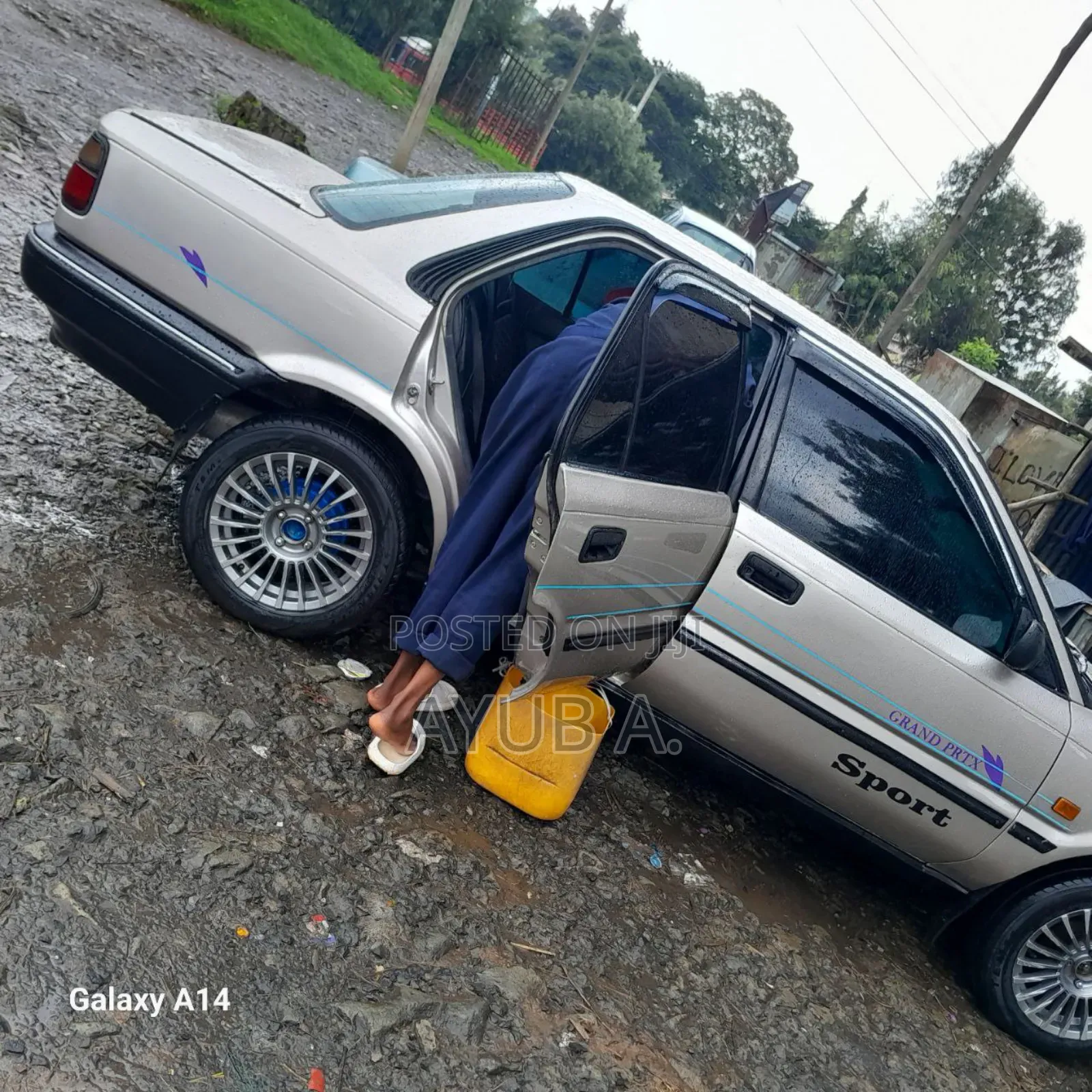 Toyota Corolla Sedan 1990 Silver