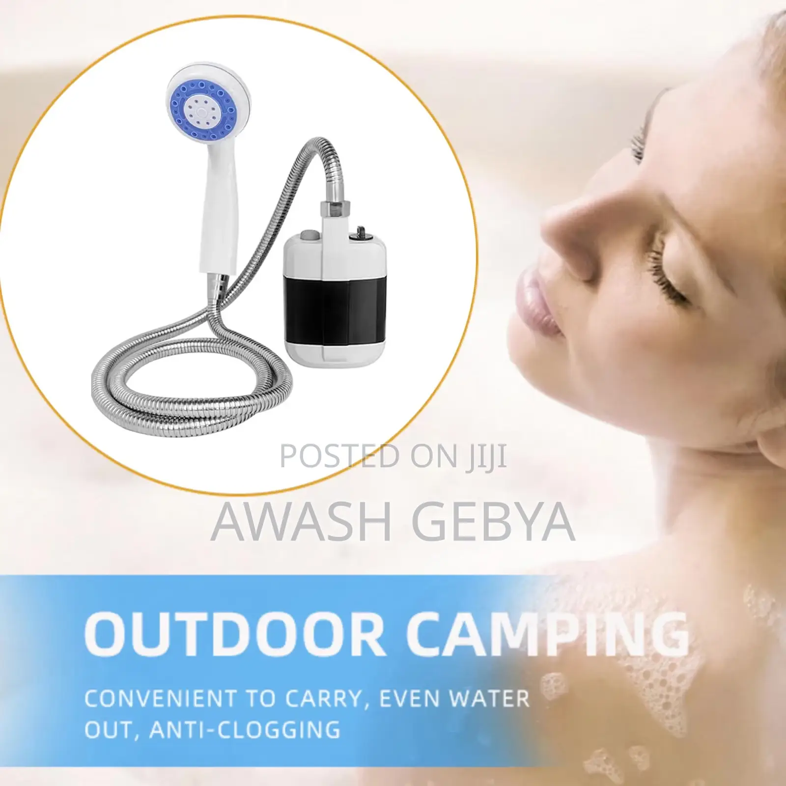 Portable Outdoor Shower Pump