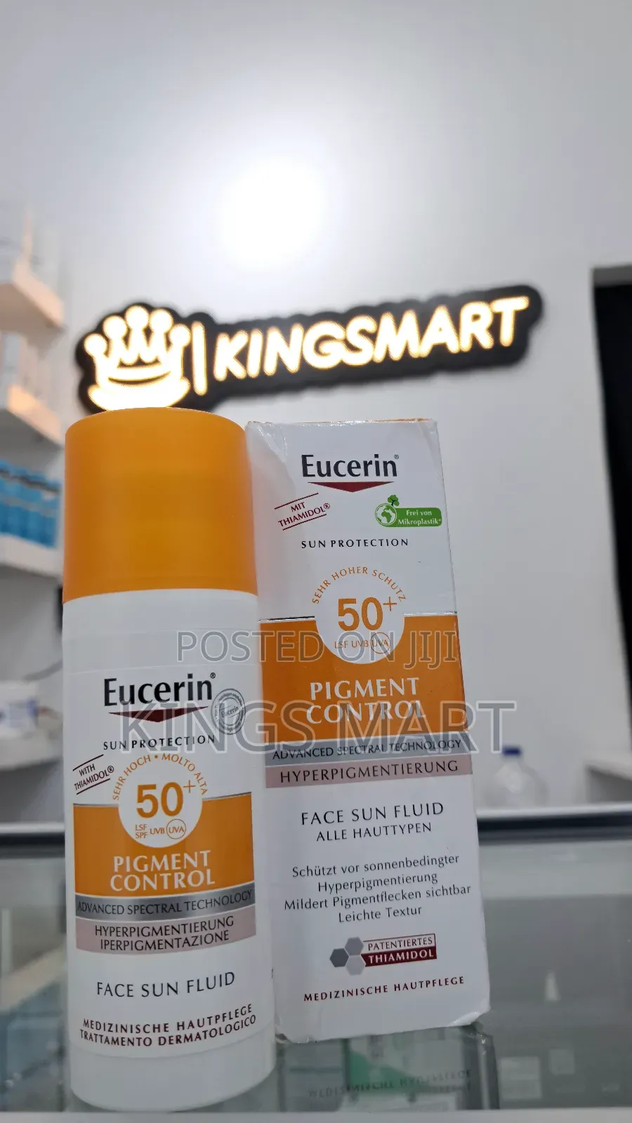 Eucerin 50+ Pigment Control Sunscreen Uva Uvb